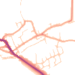 Daytime road noise heatmap for OX20 1LR