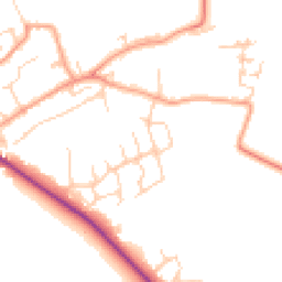 Daytime road noise heatmap for OX20 1NT