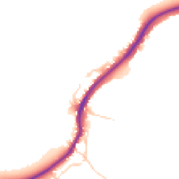 Daytime road noise heatmap for OX20 1QZ