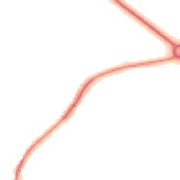 Night-time road noise heatmap for OX20 1RA