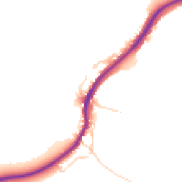 Daytime road noise heatmap for OX20 1RQ
