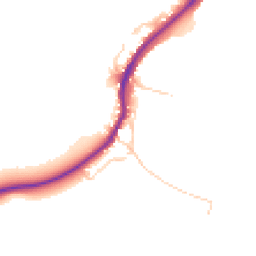 Daytime road noise heatmap for OX20 1RR