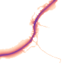 Daytime road noise heatmap for OX20 1RS