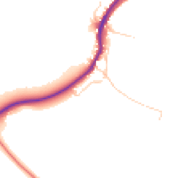 Daytime road noise heatmap for OX20 1RU