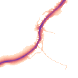 Daytime road noise heatmap for OX20 1RW