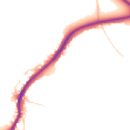 Daytime road noise heatmap for OX20 1SD