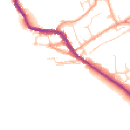 Daytime road noise heatmap for OX20 1UH