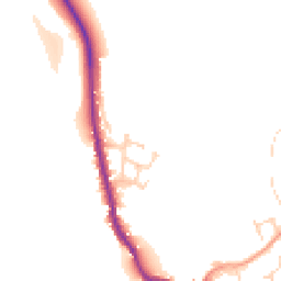 Daytime road noise heatmap for OX20 1YB