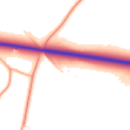 Daytime road noise heatmap for OX25 1HX