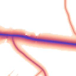 Daytime road noise heatmap for OX25 1TJ