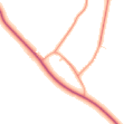 Daytime road noise heatmap for OX25 1TR