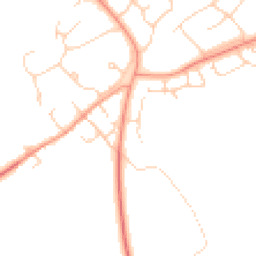 Daytime road noise heatmap for OX25 2AF