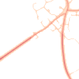Daytime road noise heatmap for OX25 2AR