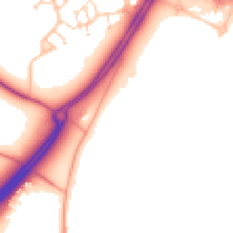 Daytime road noise heatmap for OX25 2BX