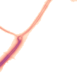 Night-time road noise heatmap for OX25 2BX