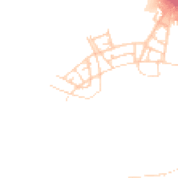Daytime road noise heatmap for OX25 2DD