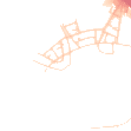 Daytime road noise heatmap for OX25 2DE