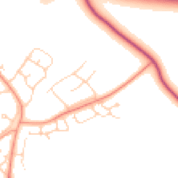 Daytime road noise heatmap for OX25 2LF