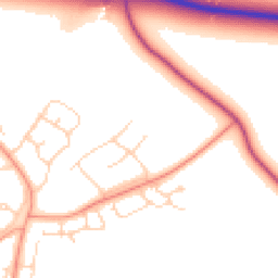 Daytime road noise heatmap for OX25 2LG