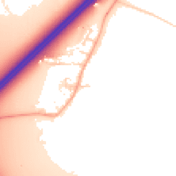 Daytime road noise heatmap for OX25 2QB