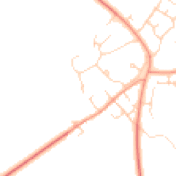 Daytime road noise heatmap for OX25 2RE