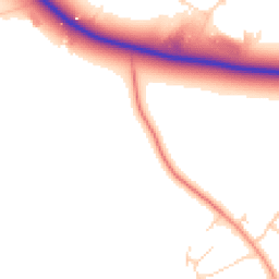 Daytime road noise heatmap for OX25 2SP