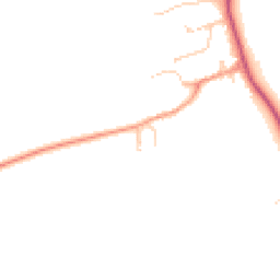 Daytime road noise heatmap for OX25 3GW