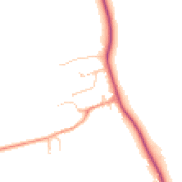 Daytime road noise heatmap for OX25 3RE