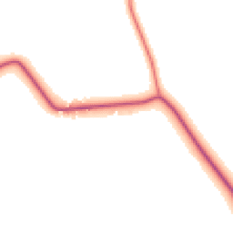 Daytime road noise heatmap for OX25 4AJ
