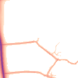 Daytime road noise heatmap for OX25 4AU