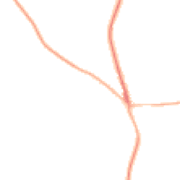 Night-time road noise heatmap for OX25 4GX