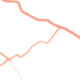Daytime road noise heatmap for OX25 4QW
