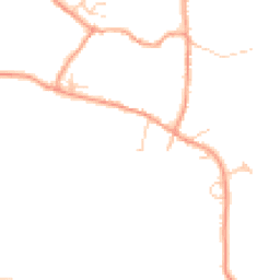 Daytime road noise heatmap for OX25 4RZ