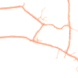 Daytime road noise heatmap for OX25 4SA