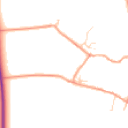 Daytime road noise heatmap for OX25 4SD