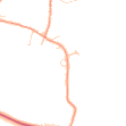 Daytime road noise heatmap for OX25 4SL