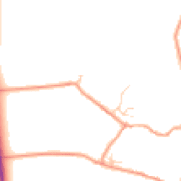 Daytime road noise heatmap for OX25 4TH