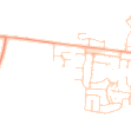 Daytime road noise heatmap for OX25 5AE