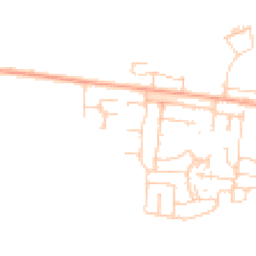 Daytime road noise heatmap for OX25 5AS