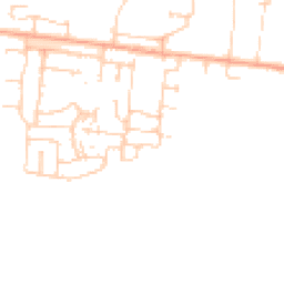 Daytime road noise heatmap for OX25 5AY