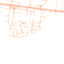 Daytime road noise heatmap for OX25 5AZ