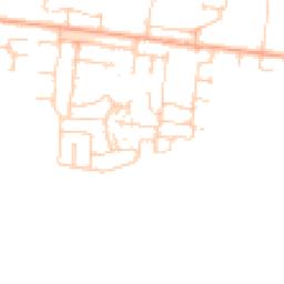 Daytime road noise heatmap for OX25 5BA