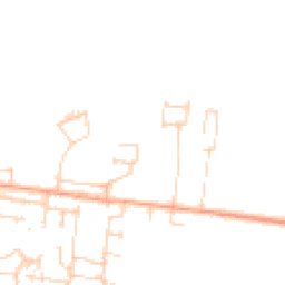 Daytime road noise heatmap for OX25 5BT