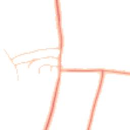 Daytime road noise heatmap for OX25 5LJ