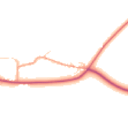 Daytime road noise heatmap for OX25 5NT