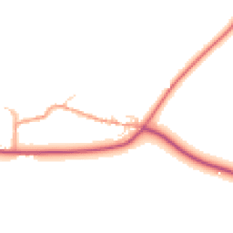 Daytime road noise heatmap for OX25 5PQ