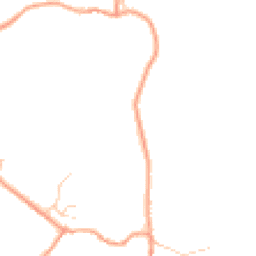 Daytime road noise heatmap for OX25 5QL
