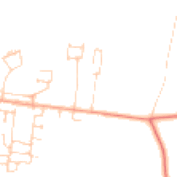 Daytime road noise heatmap for OX25 5TA