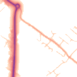 Daytime road noise heatmap for OX25 6EP
