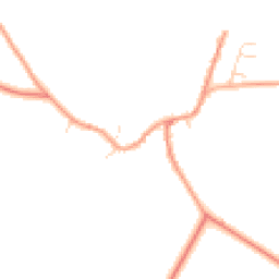 Daytime road noise heatmap for OX25 6JS